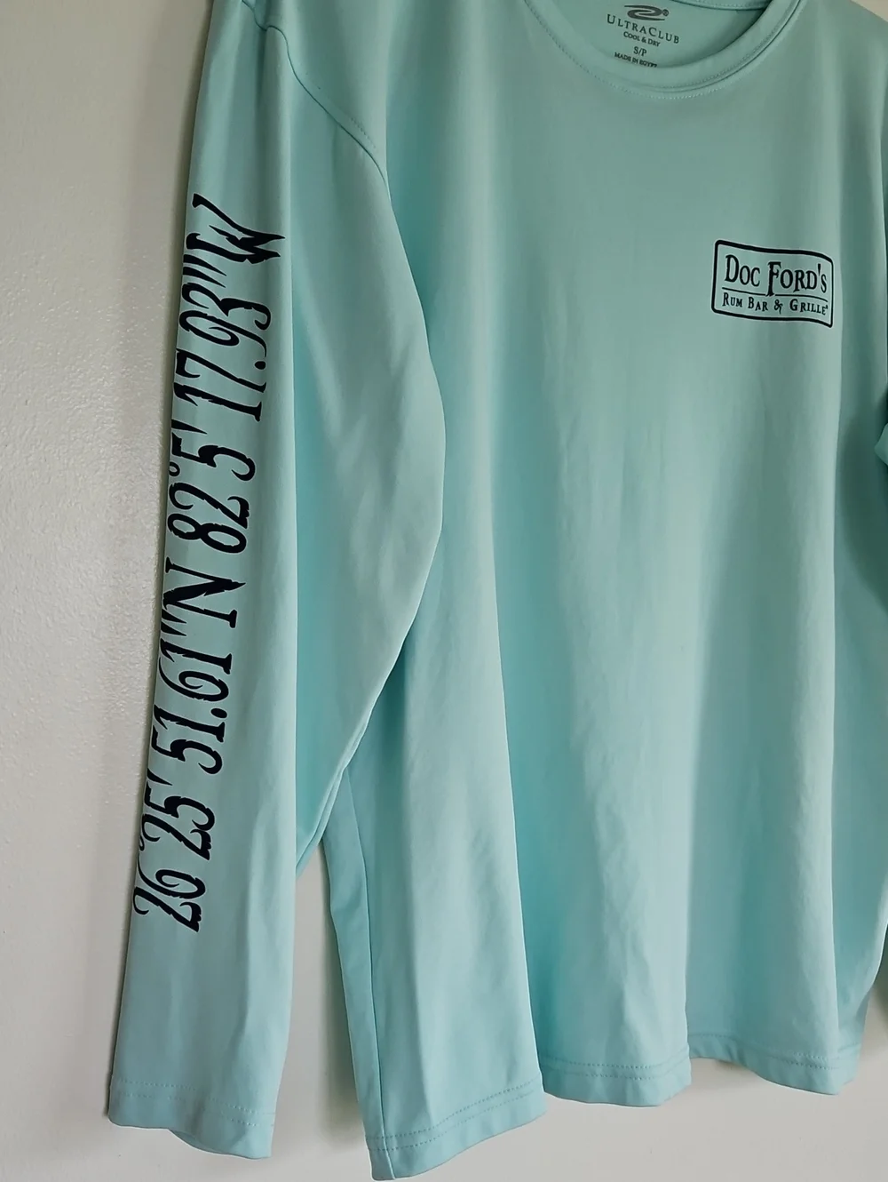 UltraClub Doc Ford's Rash Guard Size S - Picture 6 of 9